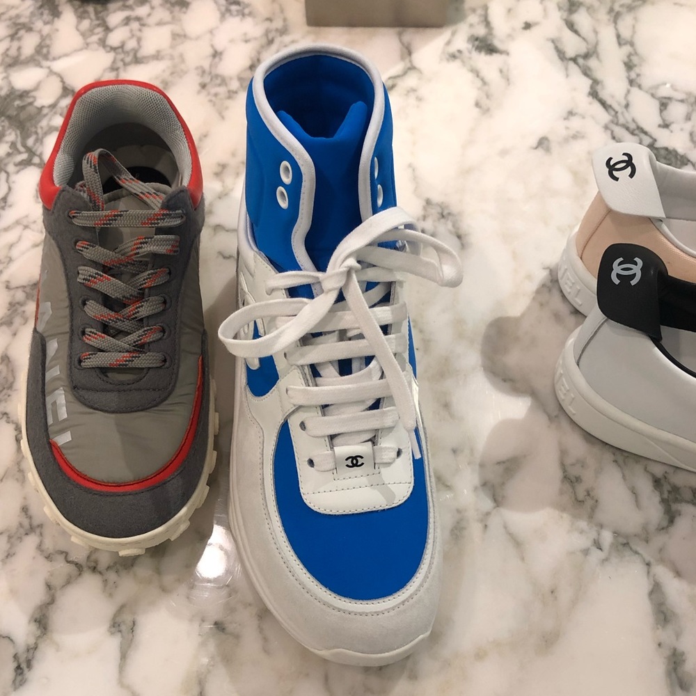 Chanel Sneaker Boots - Picture 2 of 3